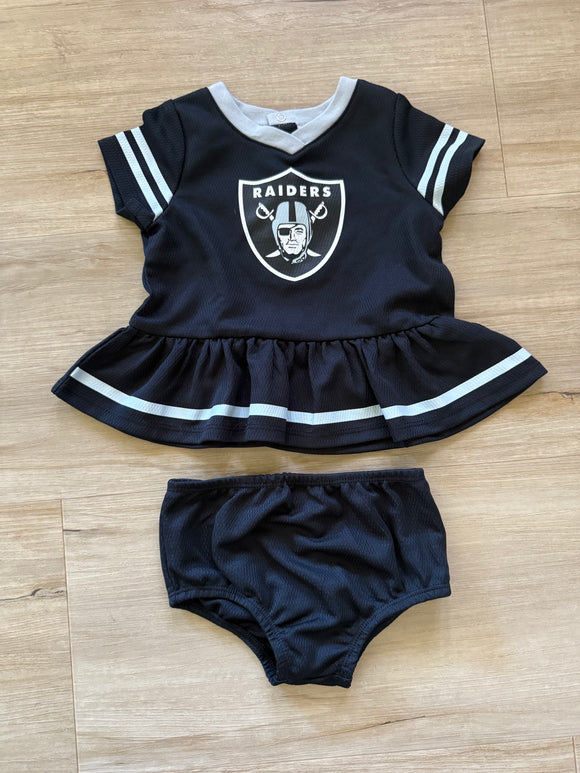 NFL Oakland Raiders Jersey Set, 3-6M