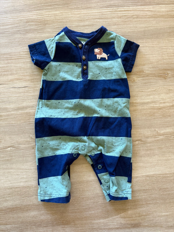Carter's Striped Lion Bodysuit, 0-3M