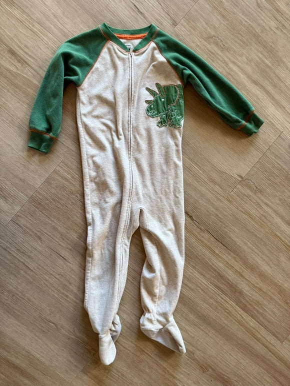 Carter's Dinosaur Fleece Sleeper, 3T