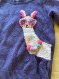 Cat & Jack Purple, Llama Sweater, 5T