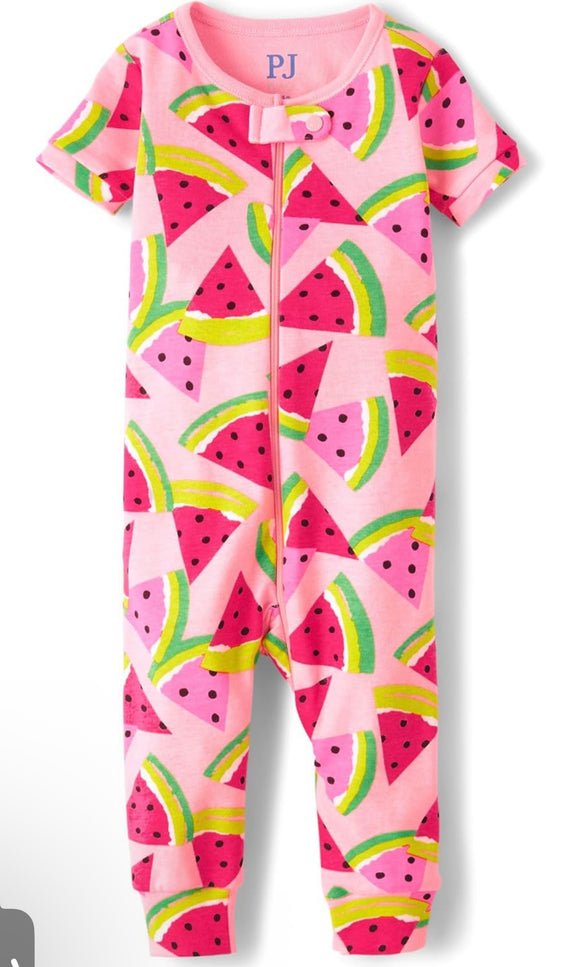 New in Package PJ Place Watermelon Sleeper, 0-3M
