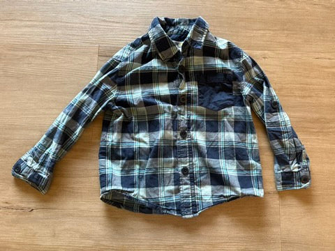 Genuine Kids Plaid Button Down, 4T