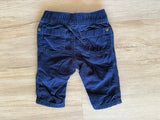 Baby Gap Blue Corduroy Lined Pants, 3-6M