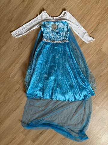 Princess Elsa Dress/Costume, 120 (5T-6/7)