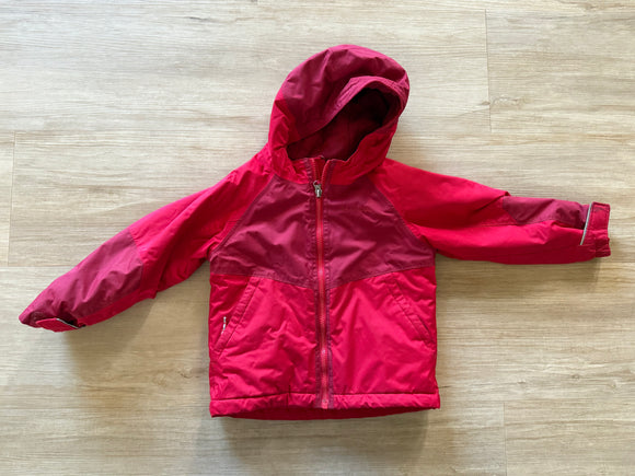 Columbia Red Insulated Jacket, 4T