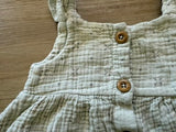 Rabbit + Bear Organic Cotton Muslin Dress, 12M