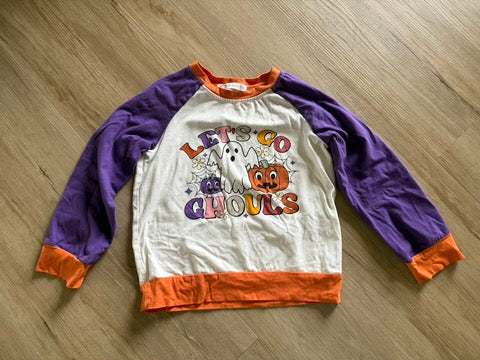 Okie and Lou 'Let's Go Ghouls' Long Sleeve, 3XL (7/8)