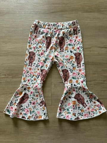 Boutique Highland Bell Bottoms, 12-18M