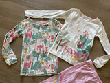 NWOT Carter's Princess Pajamas Set of 3, 3T