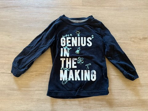 Carter's 'Genius in the Making' Long Sleeve, 3T