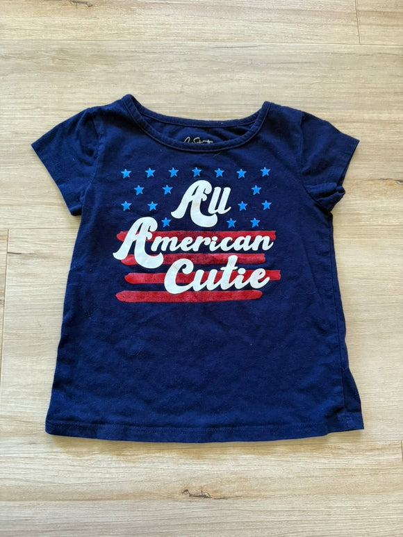 City Streets 'All American Cutie' Tee, 4T