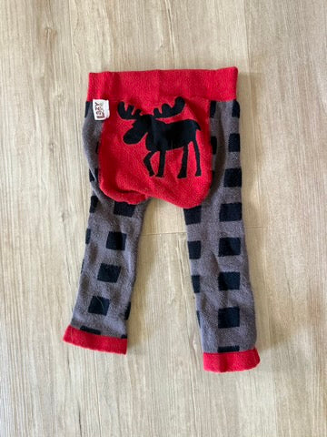 Lazy One Moose Tights, 6-12M