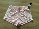 NWT Adidas Clear Pink Mesh Athletic Shorts, L(14)