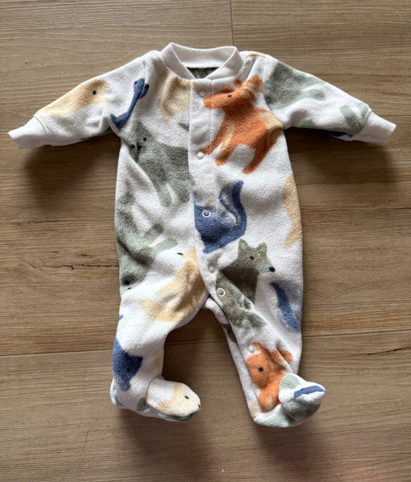 Carter's Fleece Woodland Sleeper, Preemie
