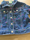 Sesame Street Rose Denim Jacket, 3/6M