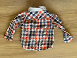 Crazy 8 Checkered Button Down, 18-24M