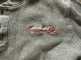 Cherokee Green/grey Rib Knit Henley, 5T