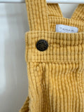 Tahari Yellow Corduroy Skirtalls, 2T