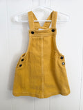 Tahari Yellow Corduroy Skirtalls, 2T