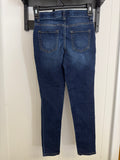 Cat & Jack Super Skinny Darker Wash Jeans, 10