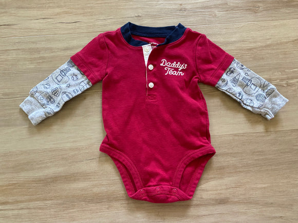 Carter's 'Daddy's Team' Onesie, 6M