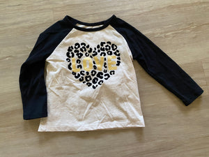 Garanimals Leopard LOVE Long Sleeve, 18M