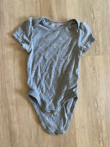 Cloud Island Grey Onesie, 6-9M