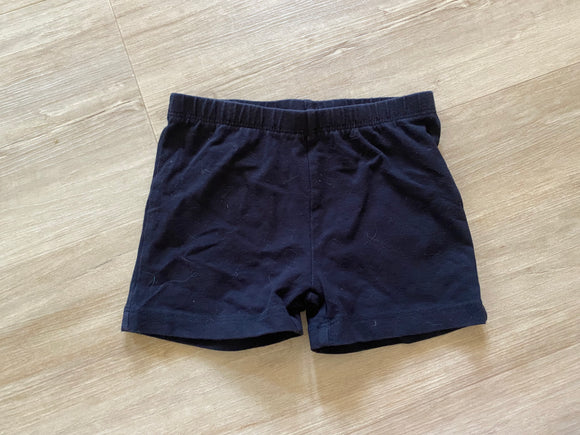 Children's Place Black Bike Shorts, S(5/6)