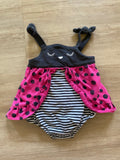 Cat & Jack Ladybug Romper, NB