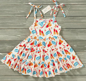 Pete + Lucy Snorkle Time Dress, 12-18M