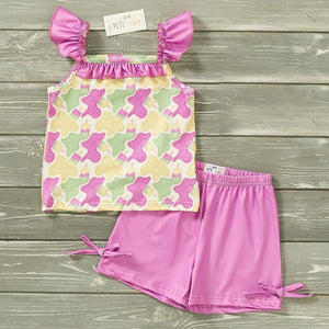 Pete + Lucy Summer Popsicle Shorts Set, 4T & 10/12