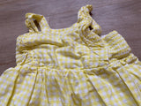 Carter's Yellow Gingham Dress/Bloomer Set, 6M