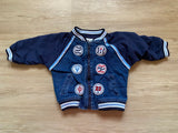 Baseball Denim Jacket, 12M