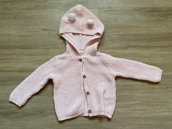 Carter's Knitted Pink Sweater, 9M