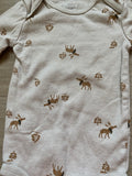 Carter's Moose Long Sleeve Onesie, 9M