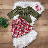 Aztec Skort Set, 5-6T