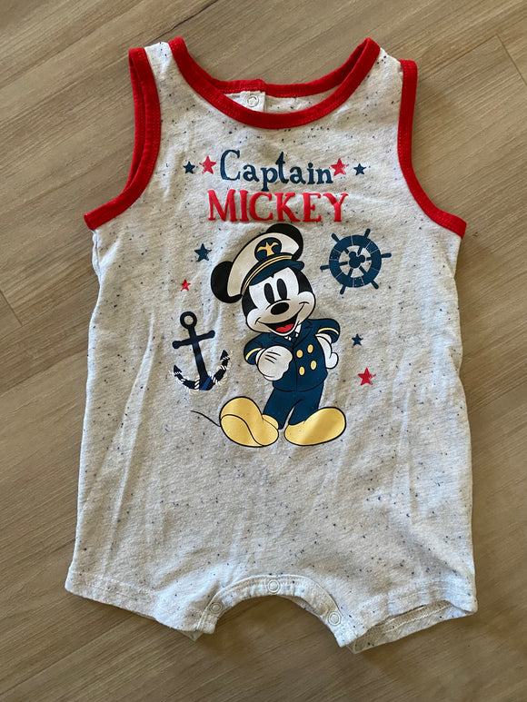 Captain Mickey Romper, 18M