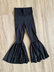 CC Handmade Black Bell Bottoms, 4/5