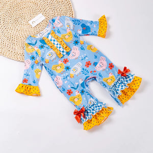 Cluck, Cluck Romper, 3-6M & 6-12M