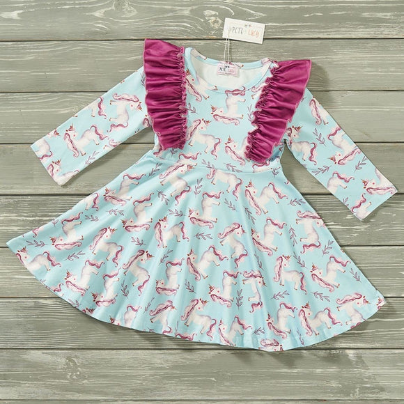 Luna The Unicorn Dress, 2T