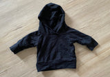 bloc Black Pullover, 0-3M