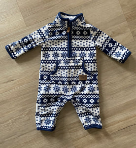 'Handsome' Fleece Bodysuit, 3M