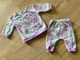 Tie Dye Disney Princess Sweat Set, 3-6M