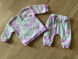 Tie Dye Disney Princess Sweat Set, 3-6M