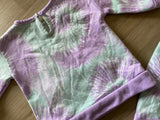 Tie Dye Disney Princess Sweat Set, 3-6M