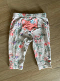 Pink Fox, Floral Pants, 6M