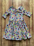 NWT DotDot Smile Pineapple Ballerina Dress, 3/4