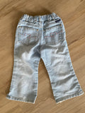 Heart Pocket Boot Cut Jeans, 2T