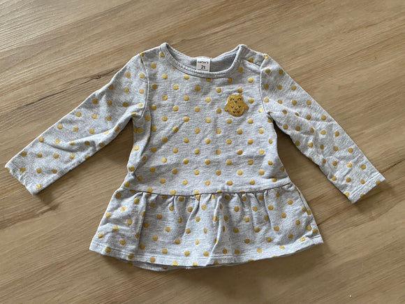 Gold Owl Long Sleeve, 2T