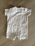 Cream/Grey Nike Romper, 3M